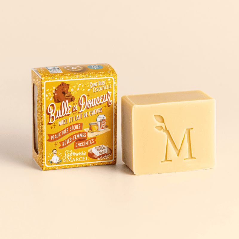 la-savonnerie-de-marcel-savon-saponifie-a-froid-bulle-de-douceur-lait-de-chevre-miel-camomille-naturel-artisanal-duo