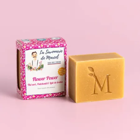 La-savonnerie-de-Marcel-Savonnerie-artisanale-Savons-saponifies-a-froid-bio-Flower-Power-Lait-de-brebis-Patchouli-Duo