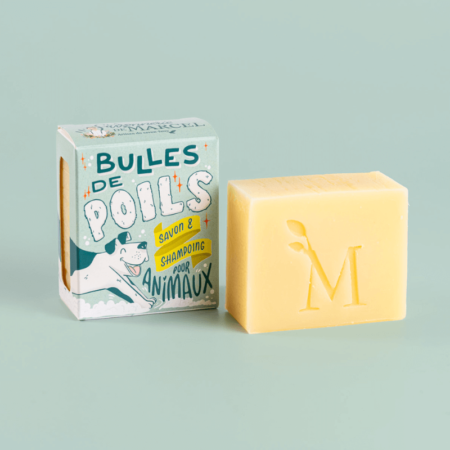 Bulle de poils – savon naturel chien – savonnerie artisanale – savonnerie de marcel